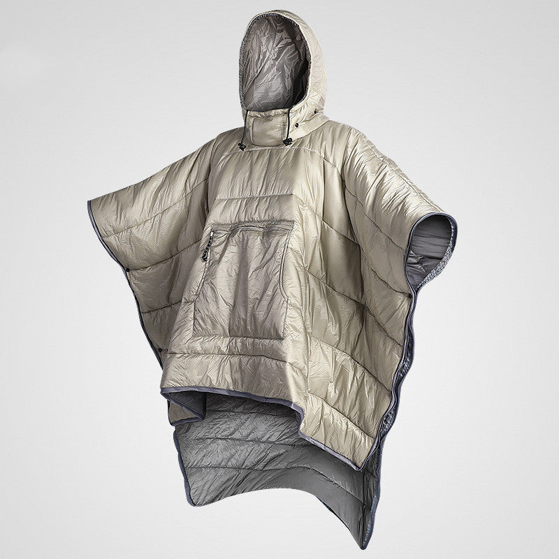 Cozy Up Anywhere with the Wearable Cape Sleeping Bag