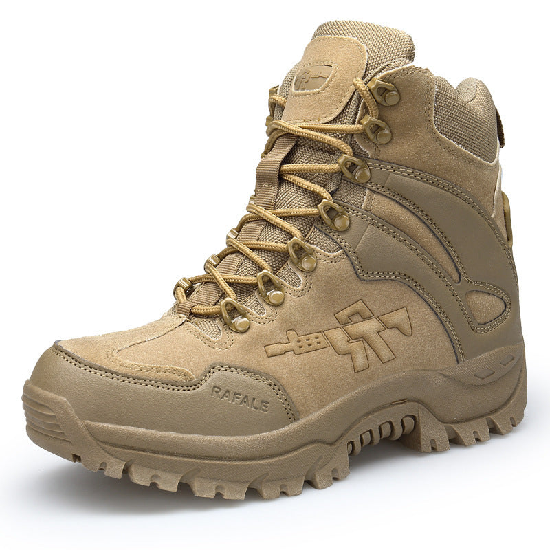 Step Into Adventure: Discover the Men's Simple High-top Hiking Boots