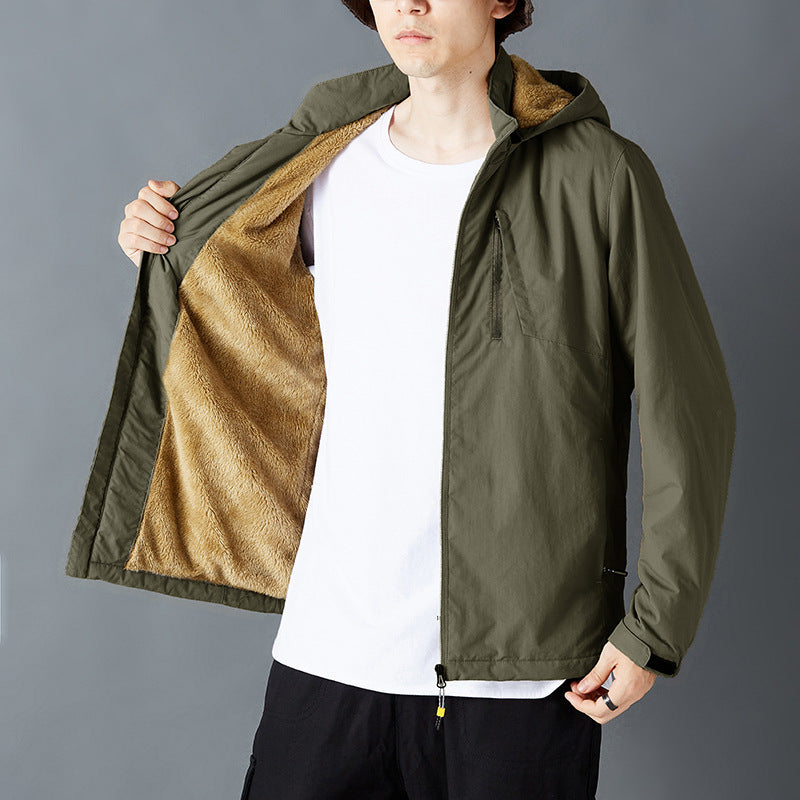 Men's Outdoor Stand Collar Jacket Men