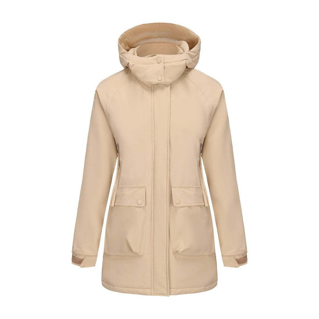 Parka Fleece Padded Coat Shell Jacket