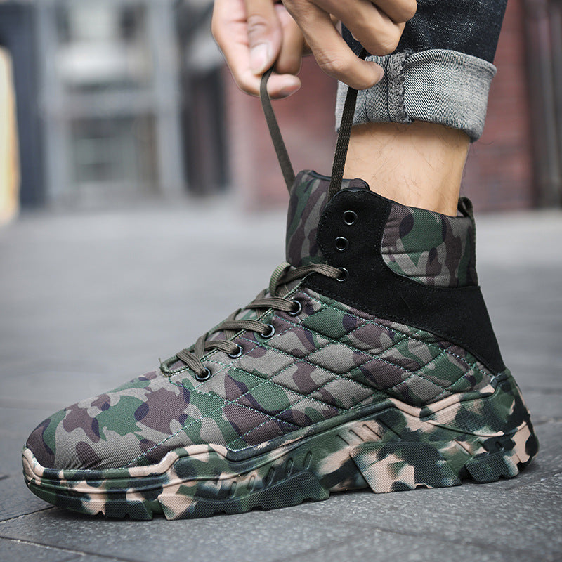 Snow Boots High Top Hiking Shoes