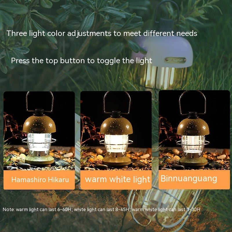 Outdoor Camping Lantern Usb Chargin