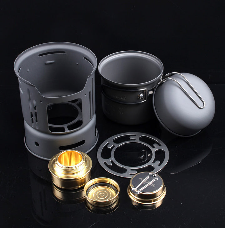Camping Cookware Set For Outdoor