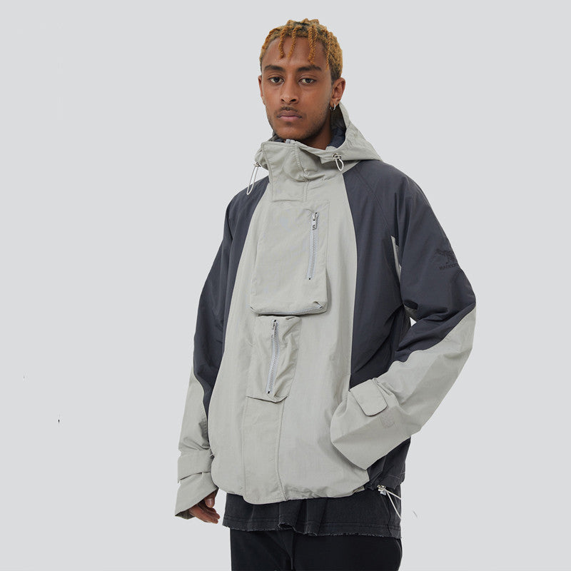 Mountain Camping Loose Color Jacket