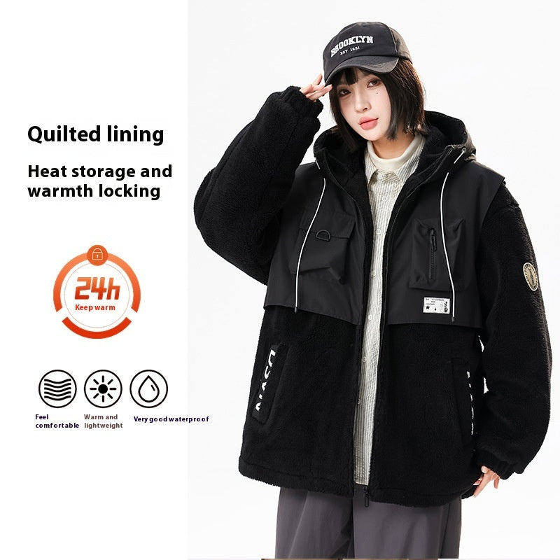 Lambswool Shell Jacket New