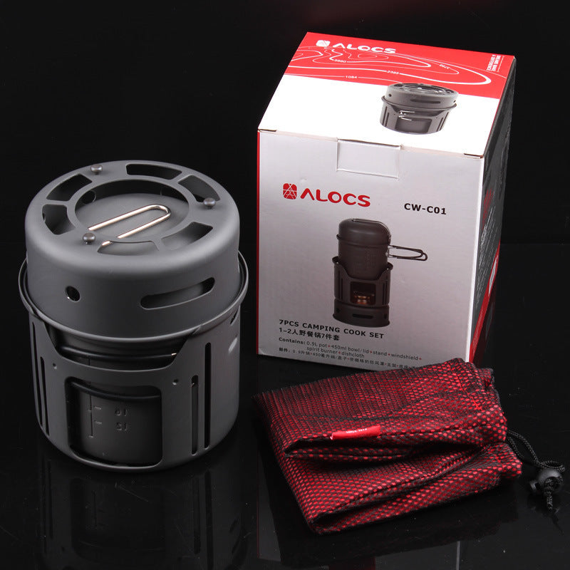 Camping Cookware Set For Outdoor