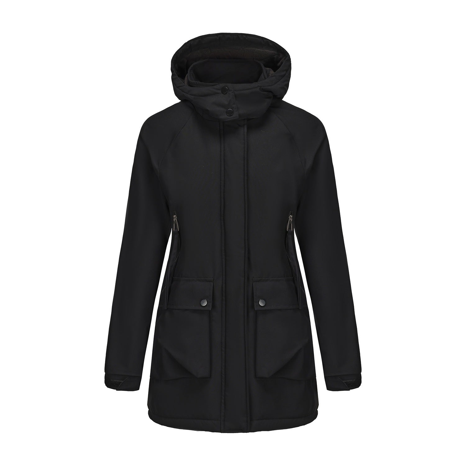 Parka Fleece Padded Coat Shell Jacket