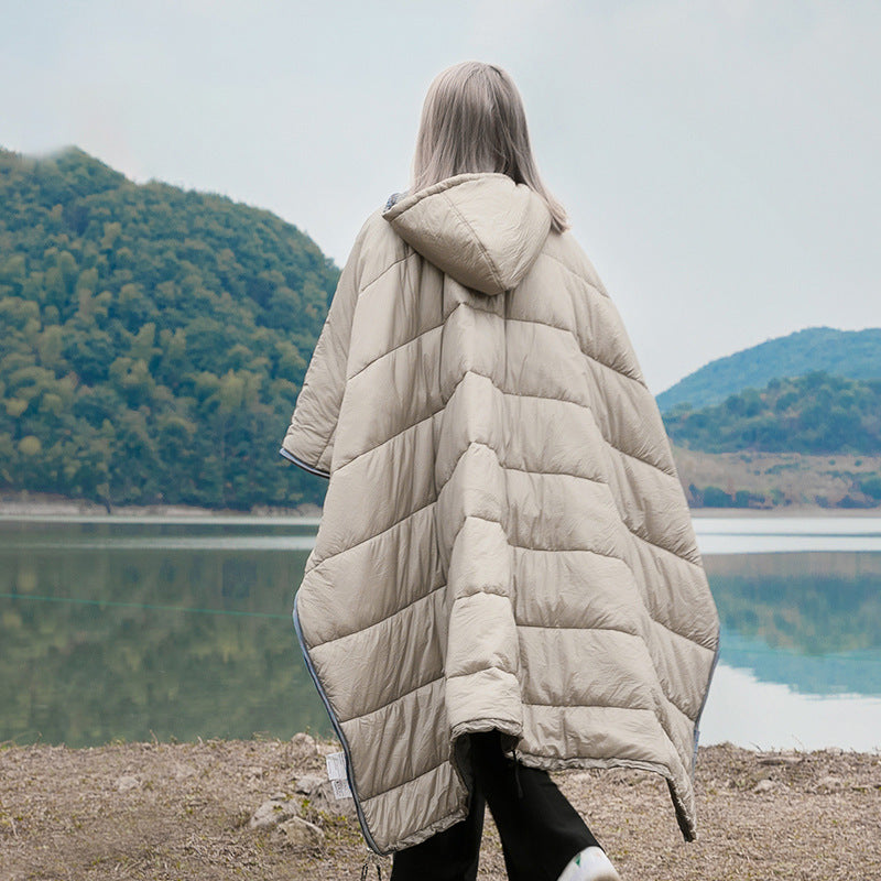 Wearable Cape Sleeping Bag Outdoor