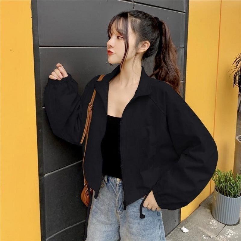Color Contrast Patchwork Outdoor Jacket