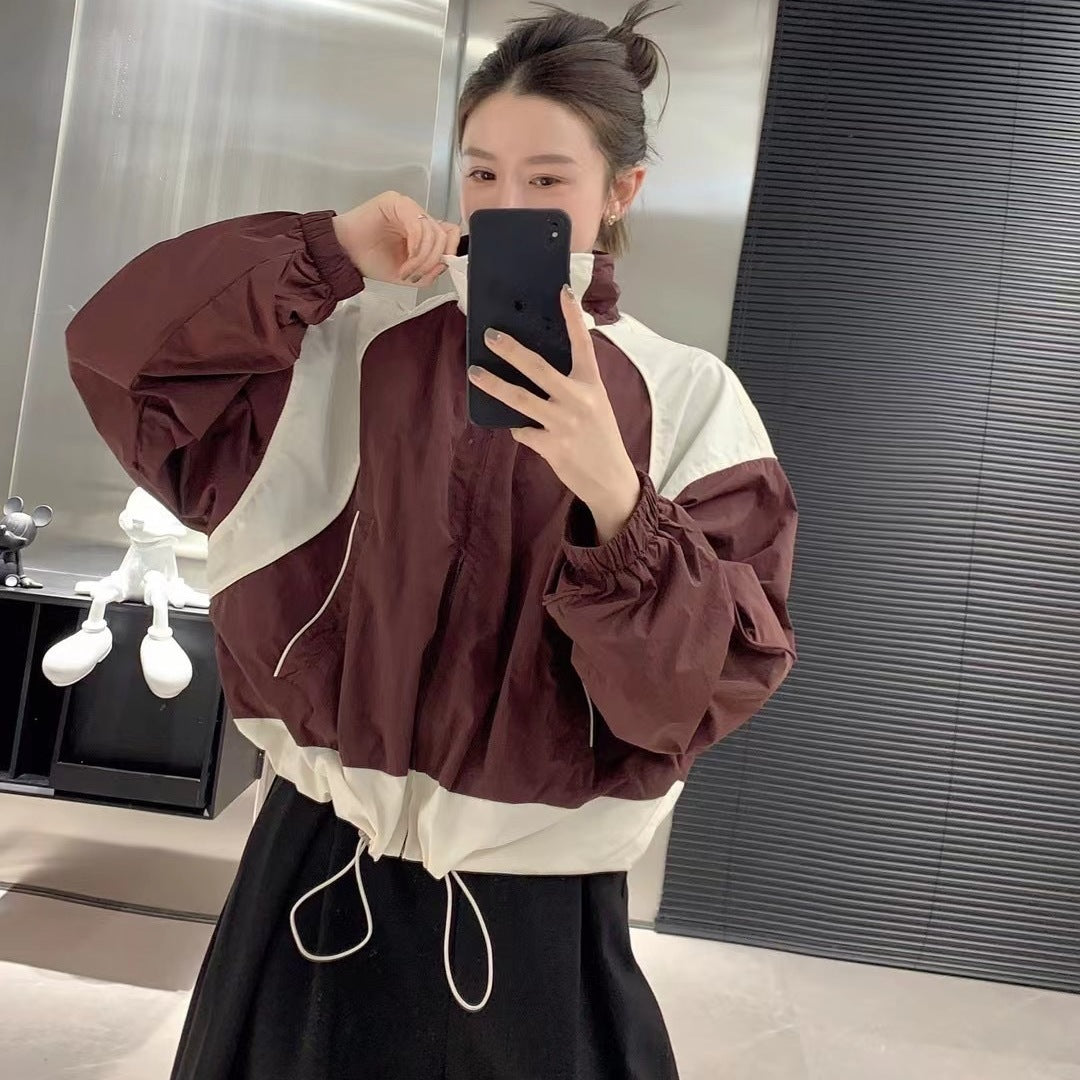 Vintage Top Stitching Shell Jacket