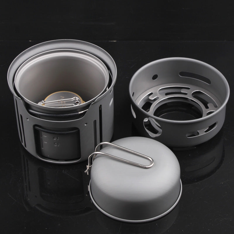 Camping Cookware Set For Outdoor