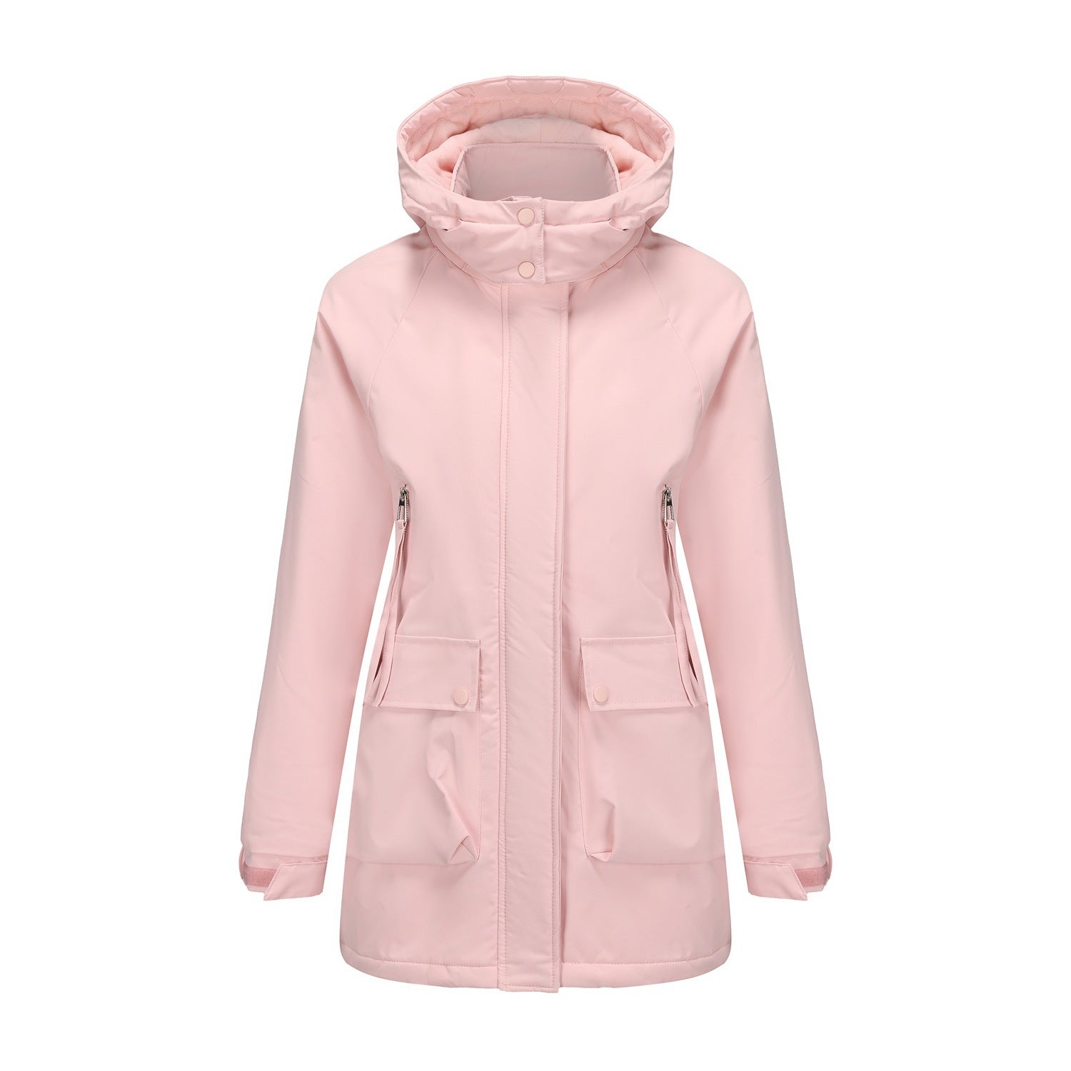 Parka Fleece Padded Coat Shell Jacket