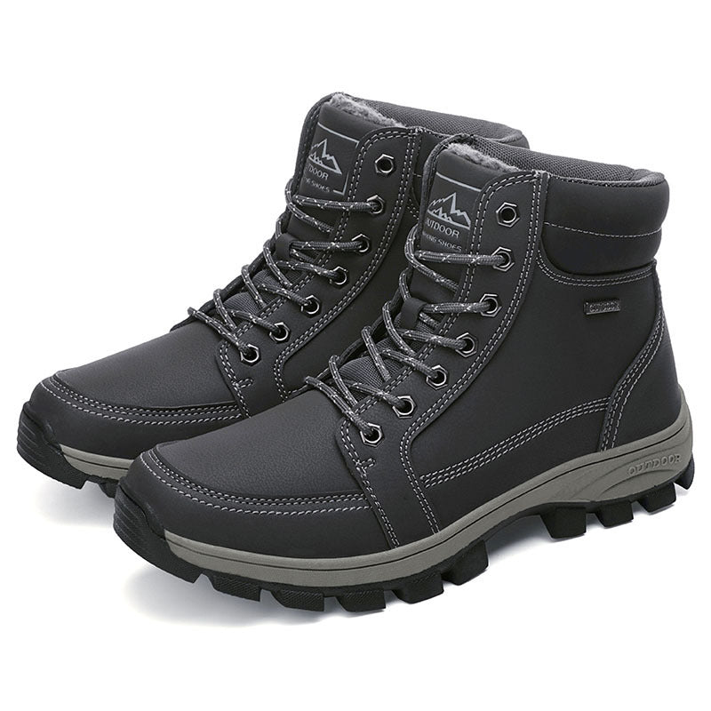 Men's large size hiking shoes