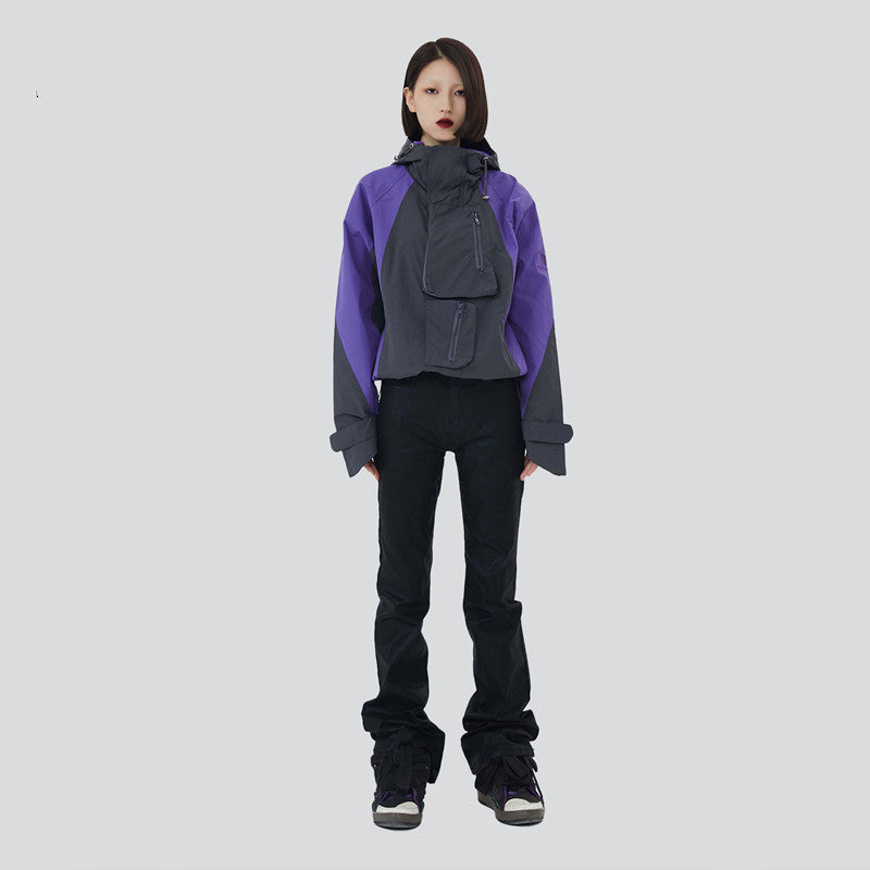 Mountain Camping Loose Color Jacket