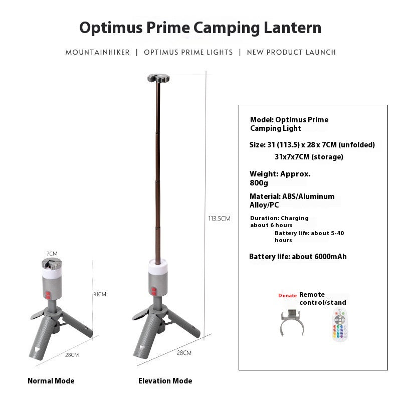Portable Camping Lantern Light