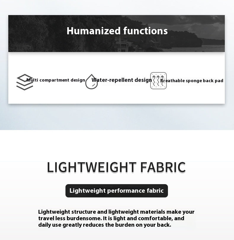 Lightweight Outdoor Hiking Backpack