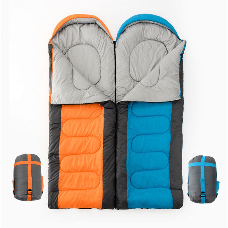 Hooded Camping Envelope Sleeping Bag