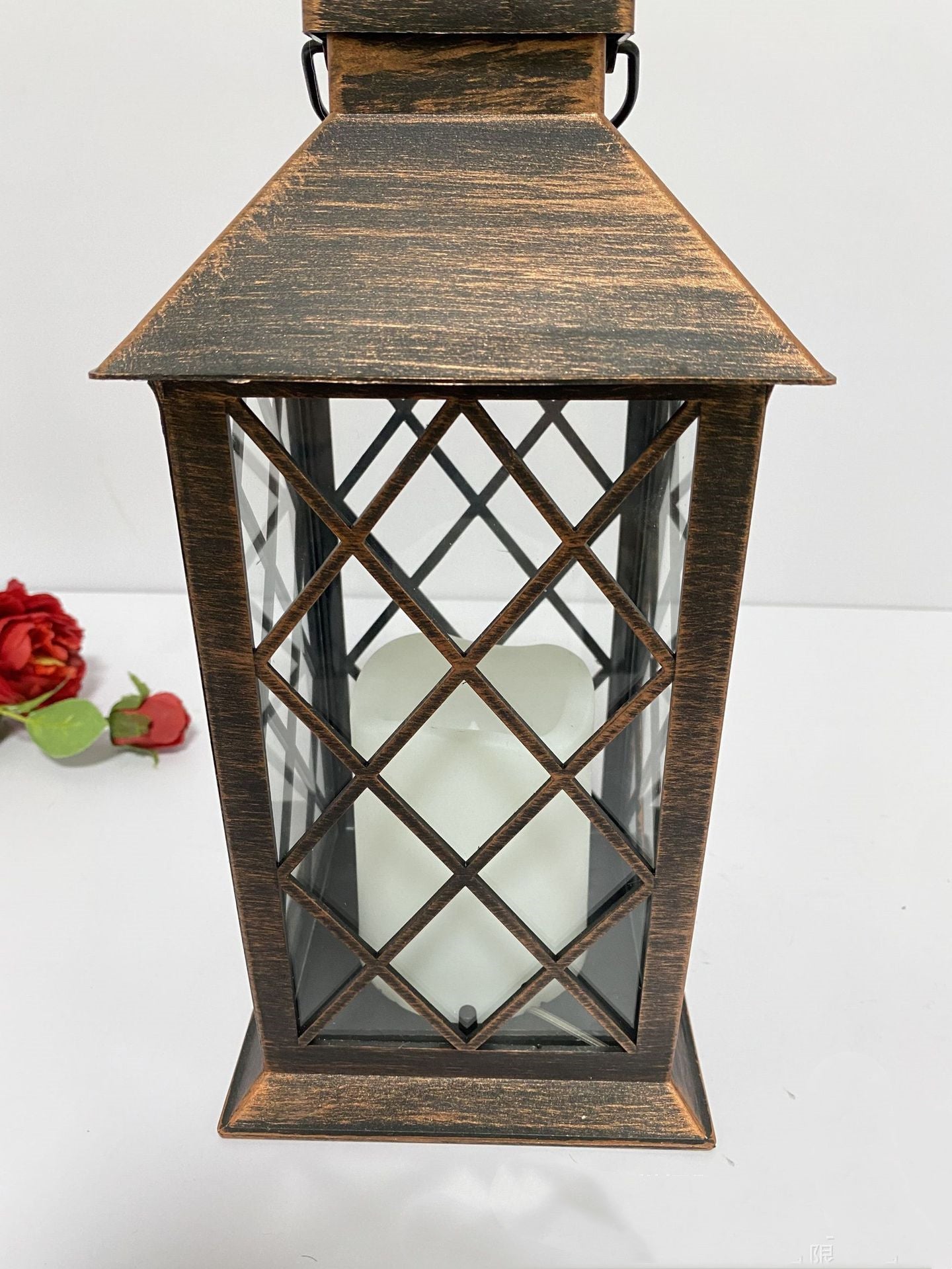 Outdoor Solar LED Plastic Lantern