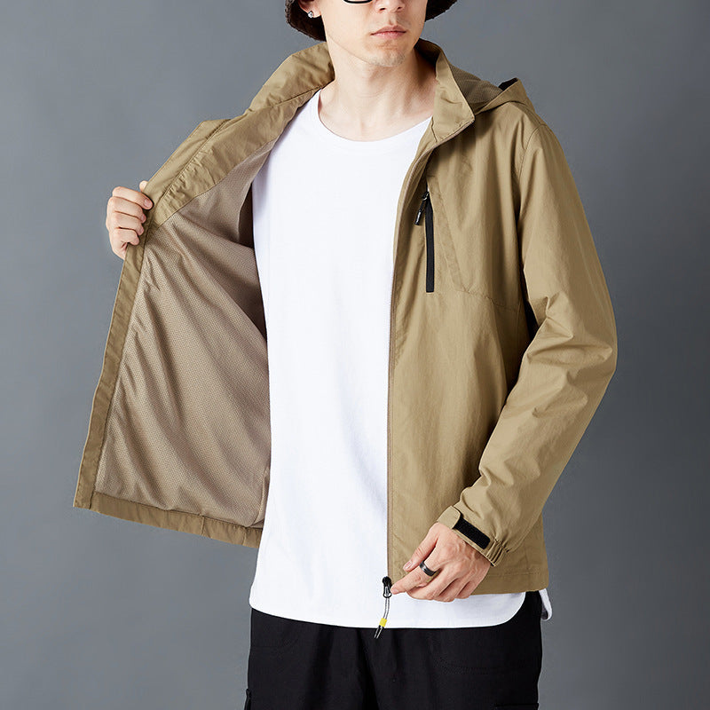 Men's Outdoor Stand Collar Jacket Men