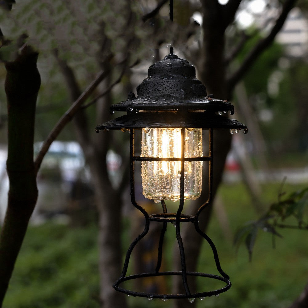 Portable Retro Barn Lantern