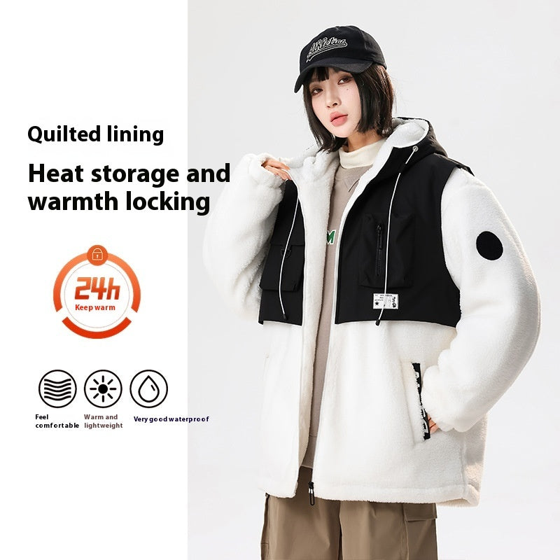 Lambswool Shell Jacket New